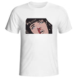 MICHELANGELO t-shirts men t shirts Harajuku Funny Print Tshirt Men Hip Hop 100% Cotton