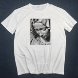 MICHELANGELO t-shirts men t shirts Harajuku Funny Print Tshirt Men Hip Hop 100% Cotton