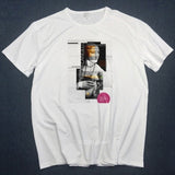 MICHELANGELO t-shirts men t shirts Harajuku Funny Print Tshirt Men Hip Hop 100% Cotton